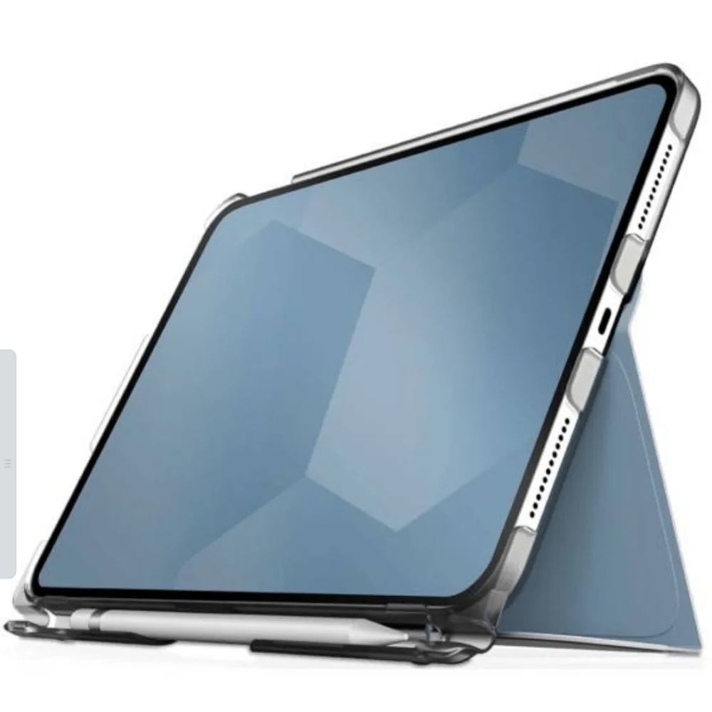 STM Studio iPad 10th Gen Case Blue – Smart Magnetic Stand & Pencil Holder